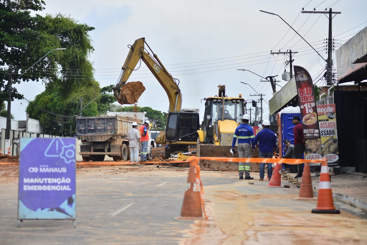 Defensoria Pública cobra informações e providências sobre rompimento de adutora na avenida Coronel Teixeira