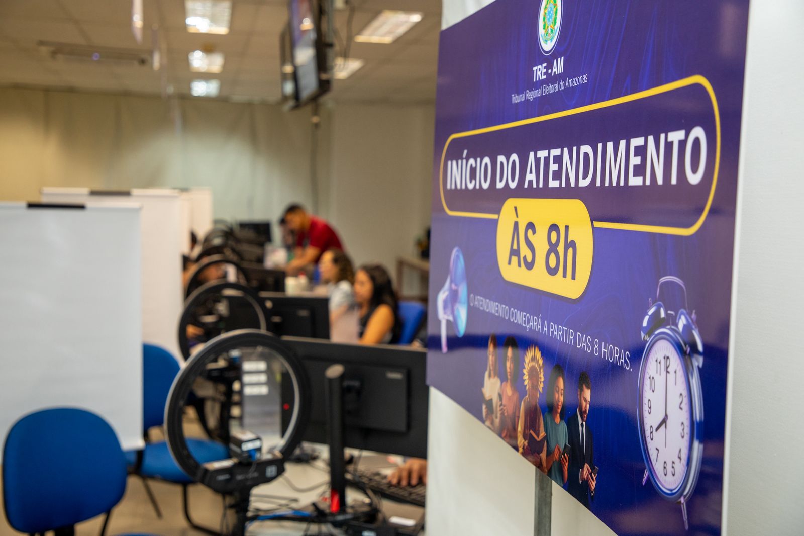 TRE-AM amplia Central de Atendimento ao Eleitor e inaugura Cate B em Manaus