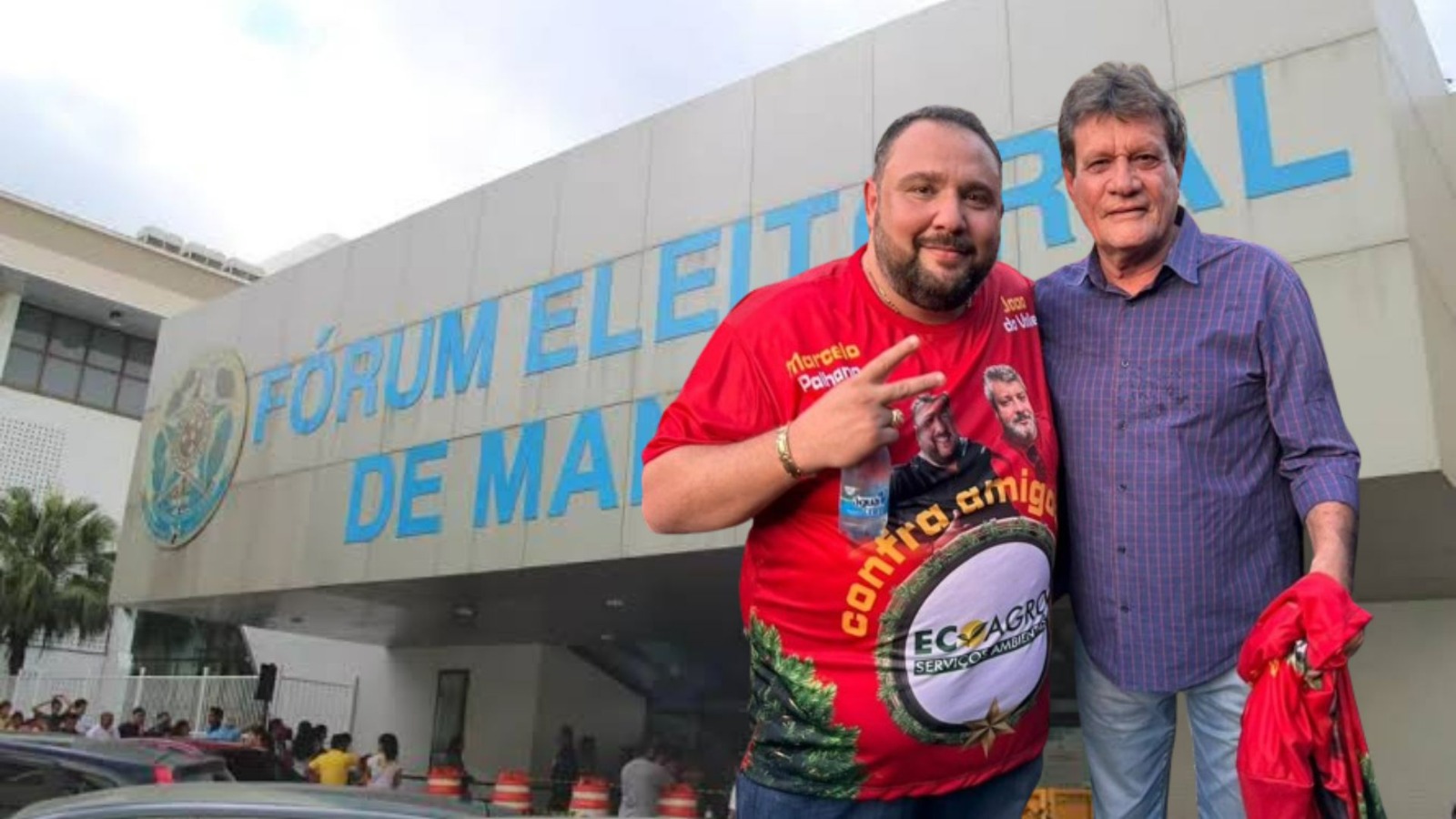 JustiÃ§a eleitoral multa FernandÃ£o e Marcelo Palhano por propaganda antecipada