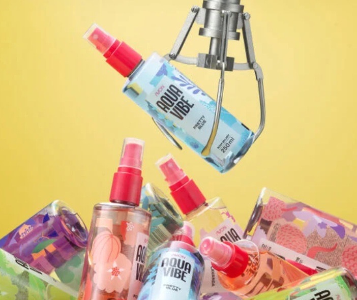 Perfumaria acessível em alta: Avon reinventa portfólio de body splashes Aqua Vibe