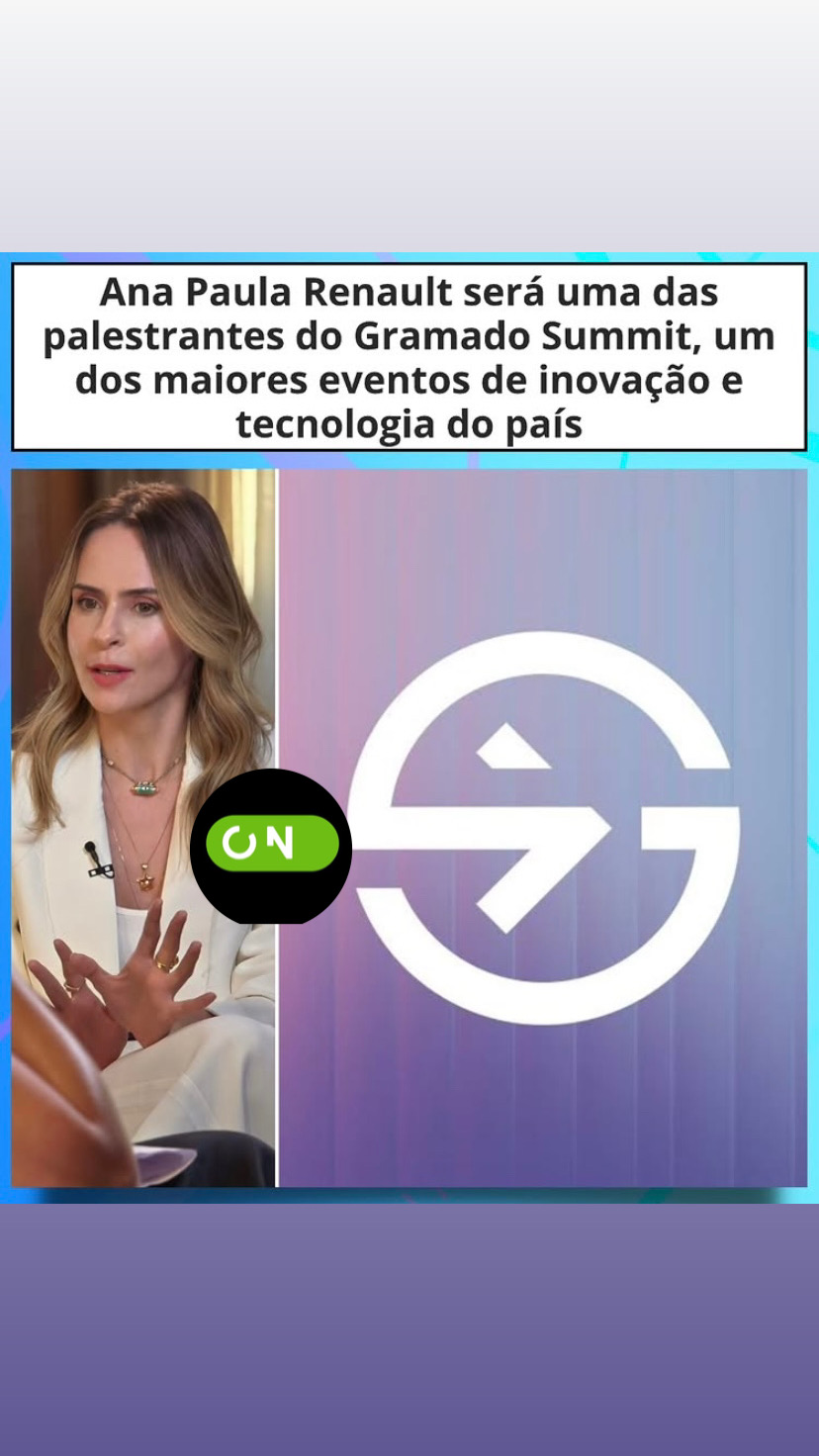 Ana Paula Renault será palestrante na Gramado Summit 2026