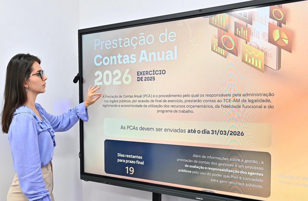 Faltando menos de 20 dias para o fim de prazo, 363 prestações de contas ainda não foram enviadas ao TCE-AM