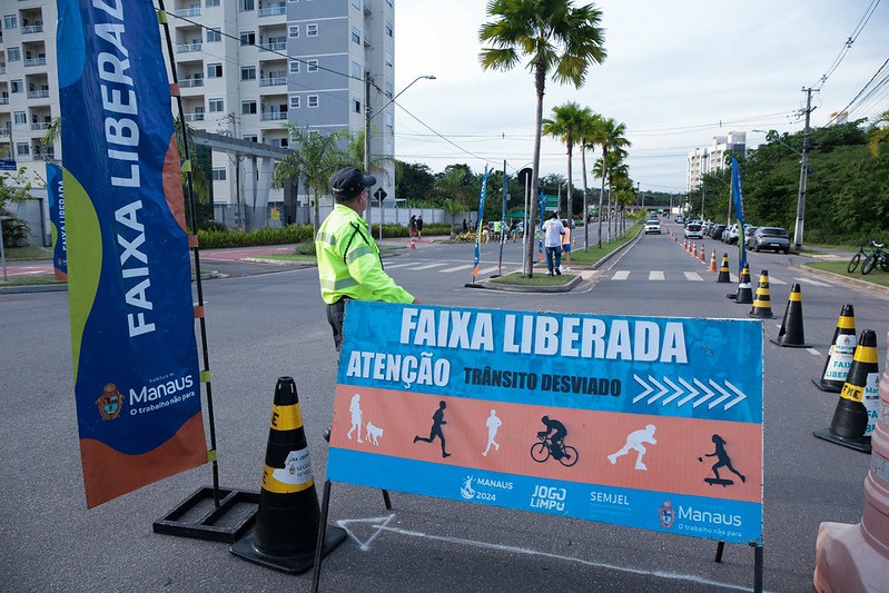 Prefeitura de Manaus lança faixa liberada no Parque Mosaico, na zona Centro-Oeste da capital