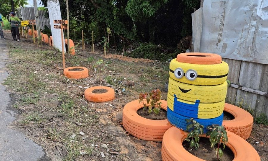Sabá Reis acaba com lixeira viciada e retira mais de uma tonelada de entulho da Cidade Nova