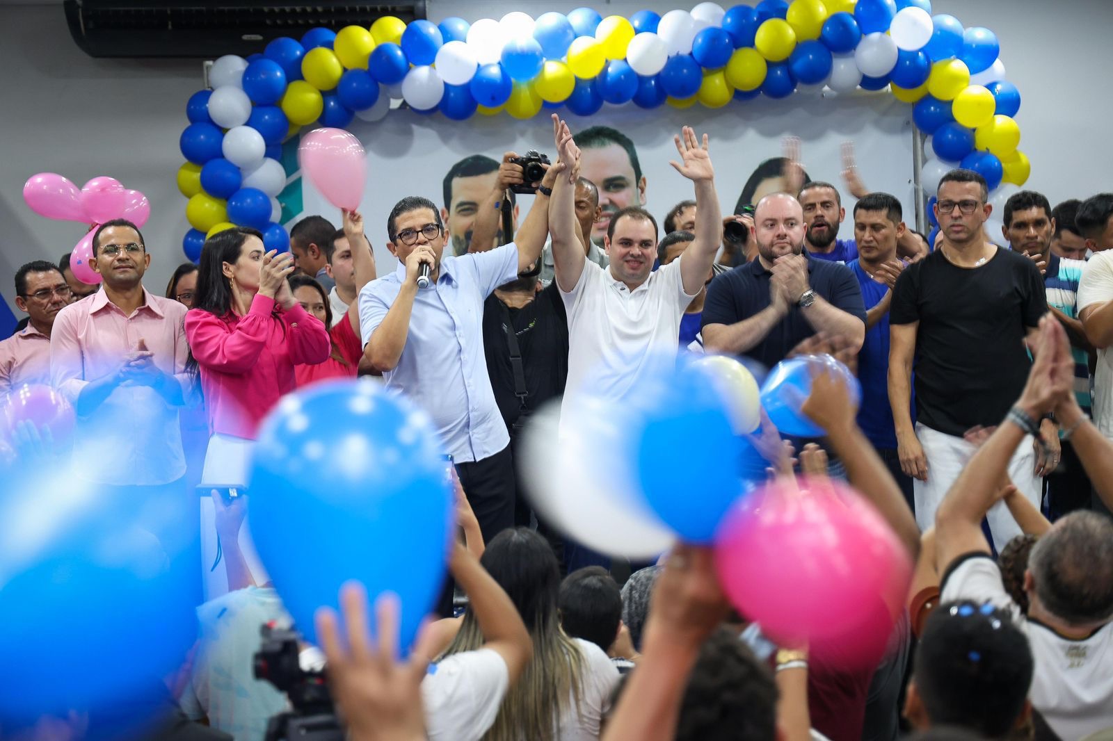 Em convenÃ§Ã£o, PMB oficializa apoio ao prÃ©-candidato Roberto Cidade Ã  Prefeitura de Manaus