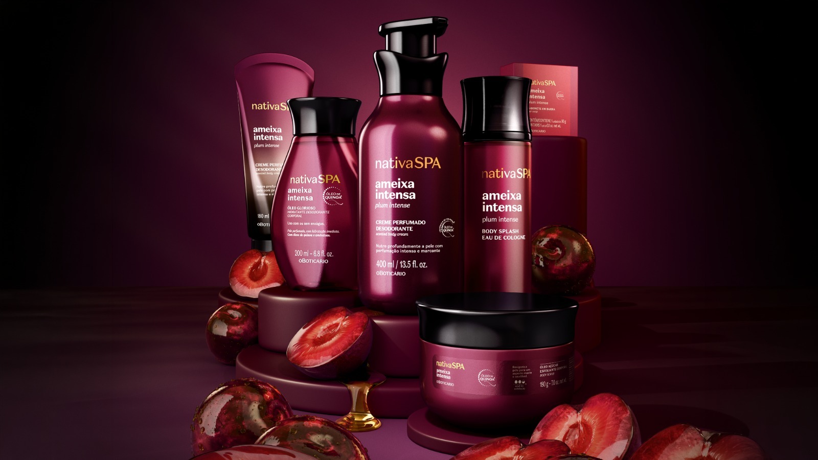 Ingrediente best seller que se tornou ícone de Nativa SPA ganha versão mais marcante com lançamento de Ameixa Intensa