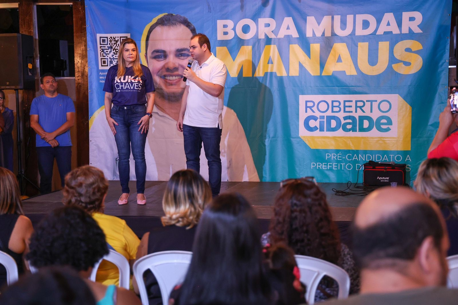PrÃ©-candidato Roberto Cidade apresenta prioridades de seu Plano de Governo para profissionais da educaÃ§Ã£o