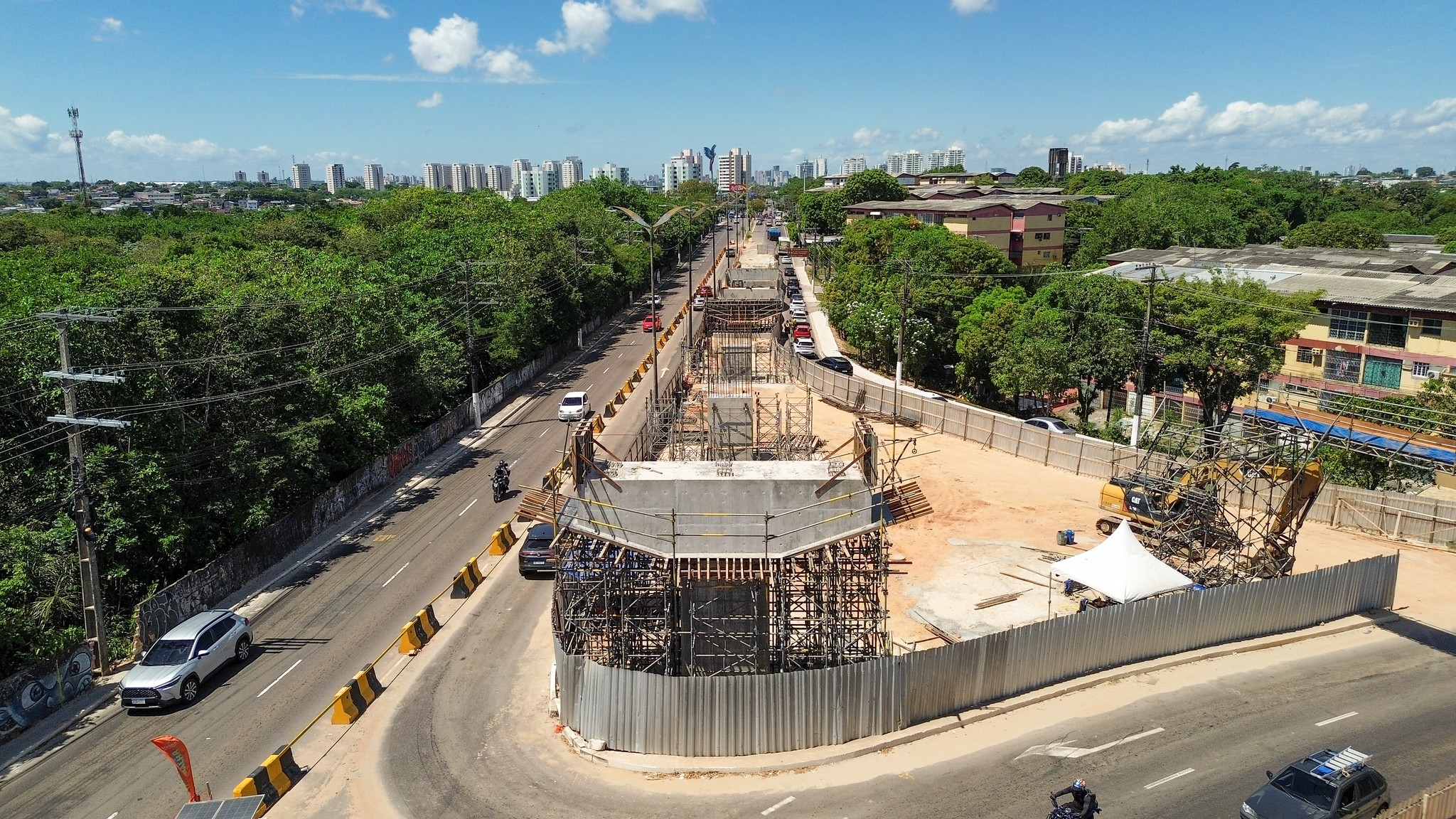 Obras do complexo viário ‘Passarão’ avançam e marcam grande investimento da prefeitura para a mobilidade de quem circula pela zona Oeste de Manaus