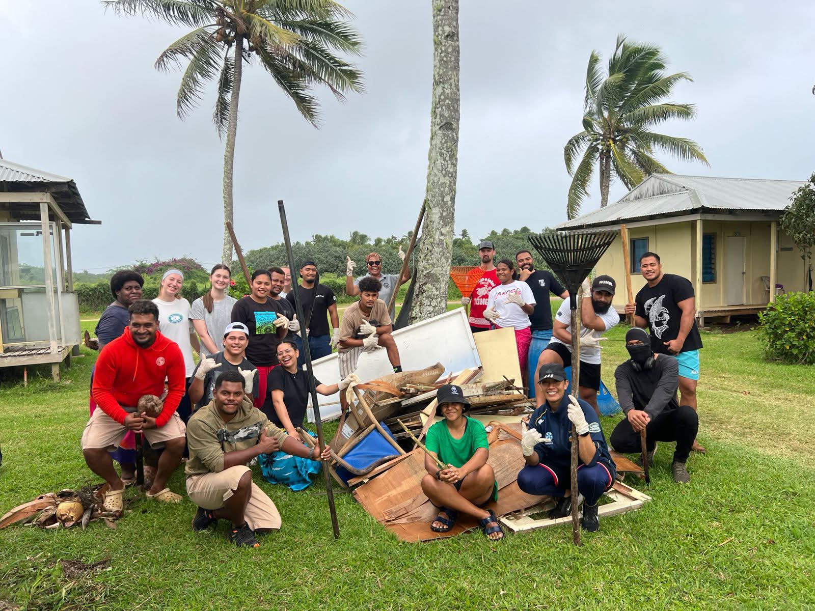 Missionários brasileiros levam ação social a Tonga na Oceania