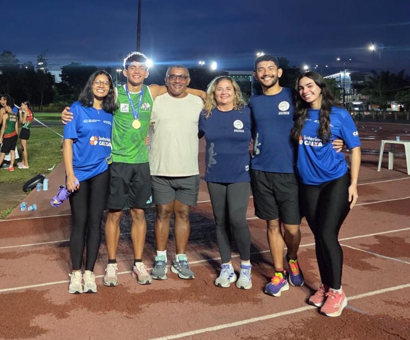 Do sonho dos pais ao salto da nova geração: família Borges constrói capítulo histórico do atletismo amazonense