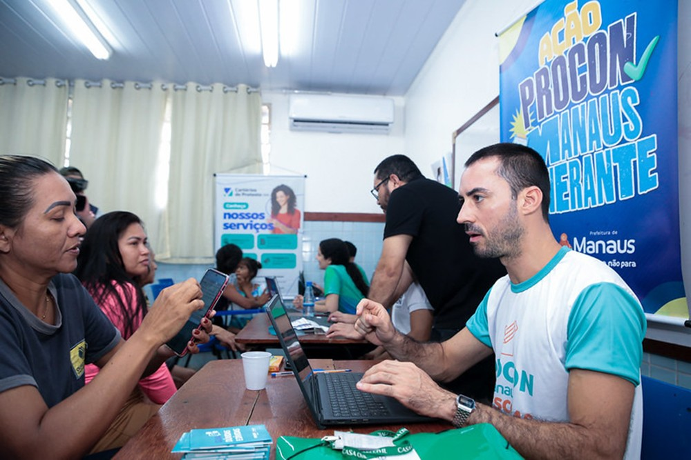 Prefeitura reúne oito instituições em nova edição do ‘Procon Manaus Itinerante’ para facilitar o acesso a serviços públicos
