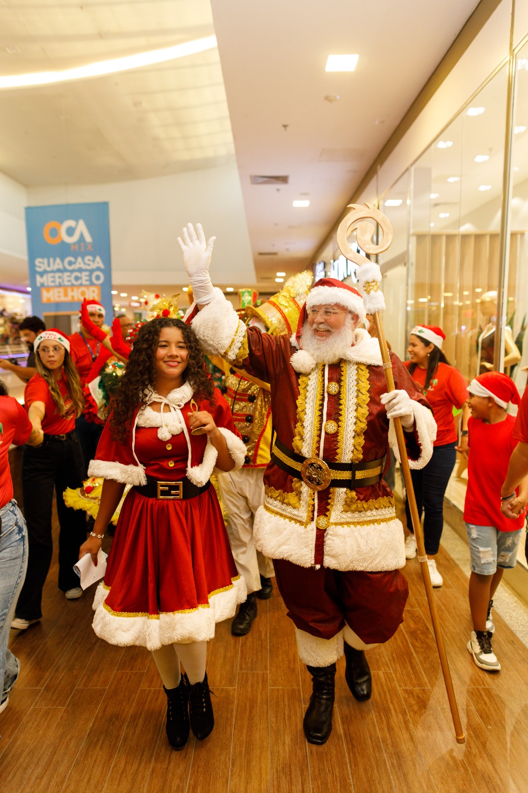 Papai Noel chega ao Shopping Manaus ViaNorte com festa e atrações no dia 7 de novembro