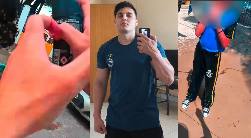 Motoboy que tomou mais de 40 picadas para salvar menina de enxame de abelhas vira herói nacional