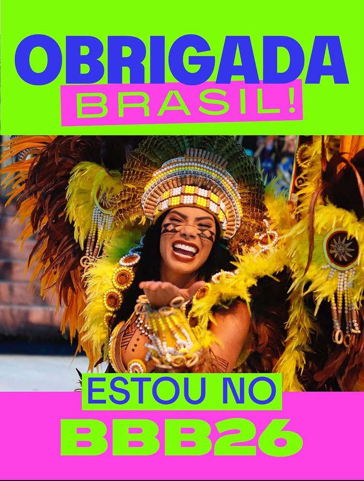 Do Caprichoso para o BBB 26: Marciele Albuquerque é escolhida pelo público