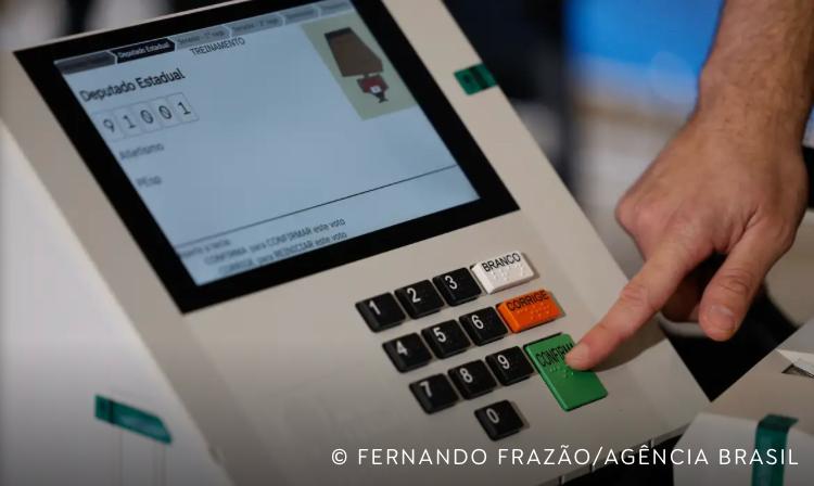 Eleições 2026: veja a ordem de votação na urna eletrônica