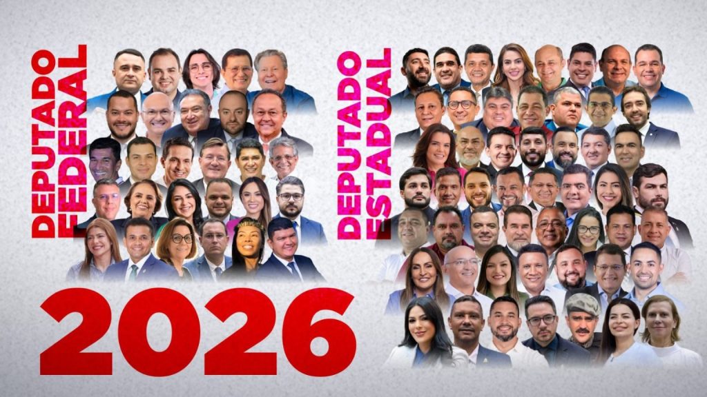 Pesquisa eleitoral aponta favoritos para deputado federal e estadual no Amazonas