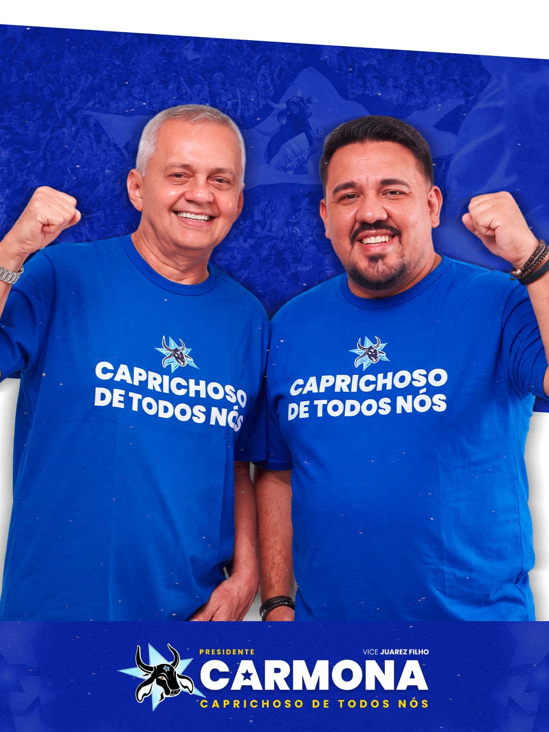 Carmona Oliveira e Juarez Filho lançam chapa 