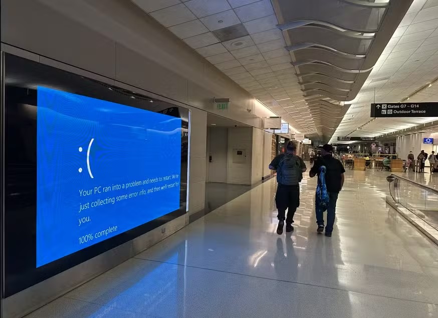 ApagÃ£o cibernÃ©tico atrasa voos e prejudica serviÃ§os bancÃ¡rios e de comunicaÃ§Ã£o ao redor do mundo