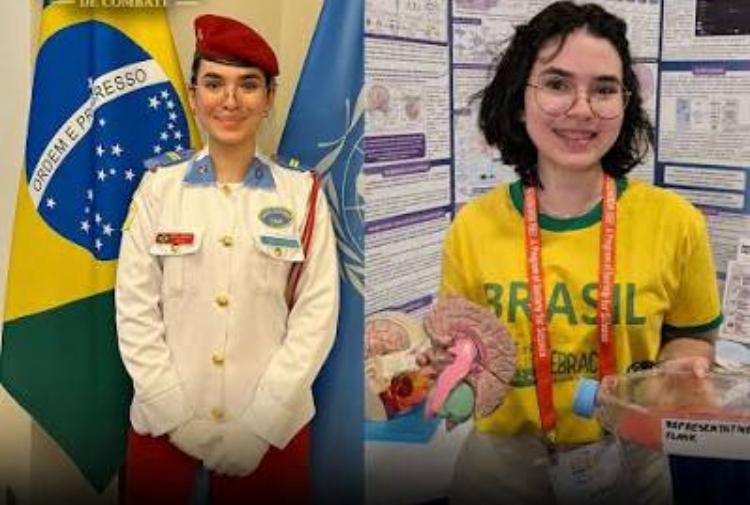 Estudante do Colégio Militar de Manaus é premiada em maior feira científica pré-universitária do mundo