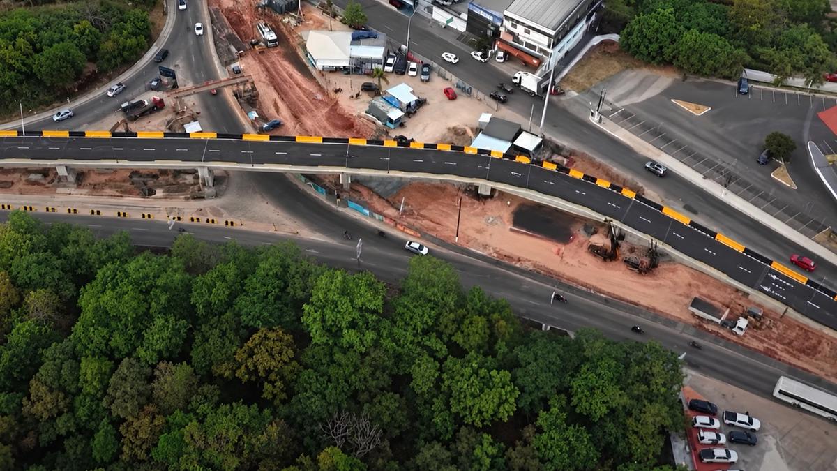 Primeira etapa do Complexo Viário Passarão é liberada em Manaus