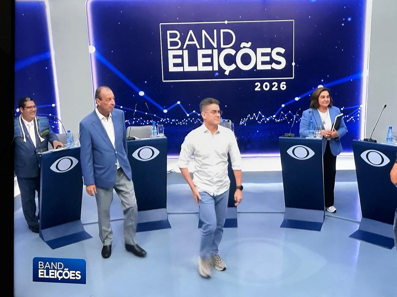Primeiro debate ao Governo do Amazonas reúne candidatos em confronto de propostas