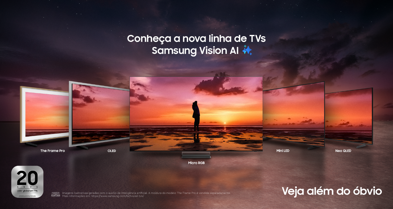 Samsung e Ramsons realizam evento em Manaus para apresentar novo portfólio de TVs .