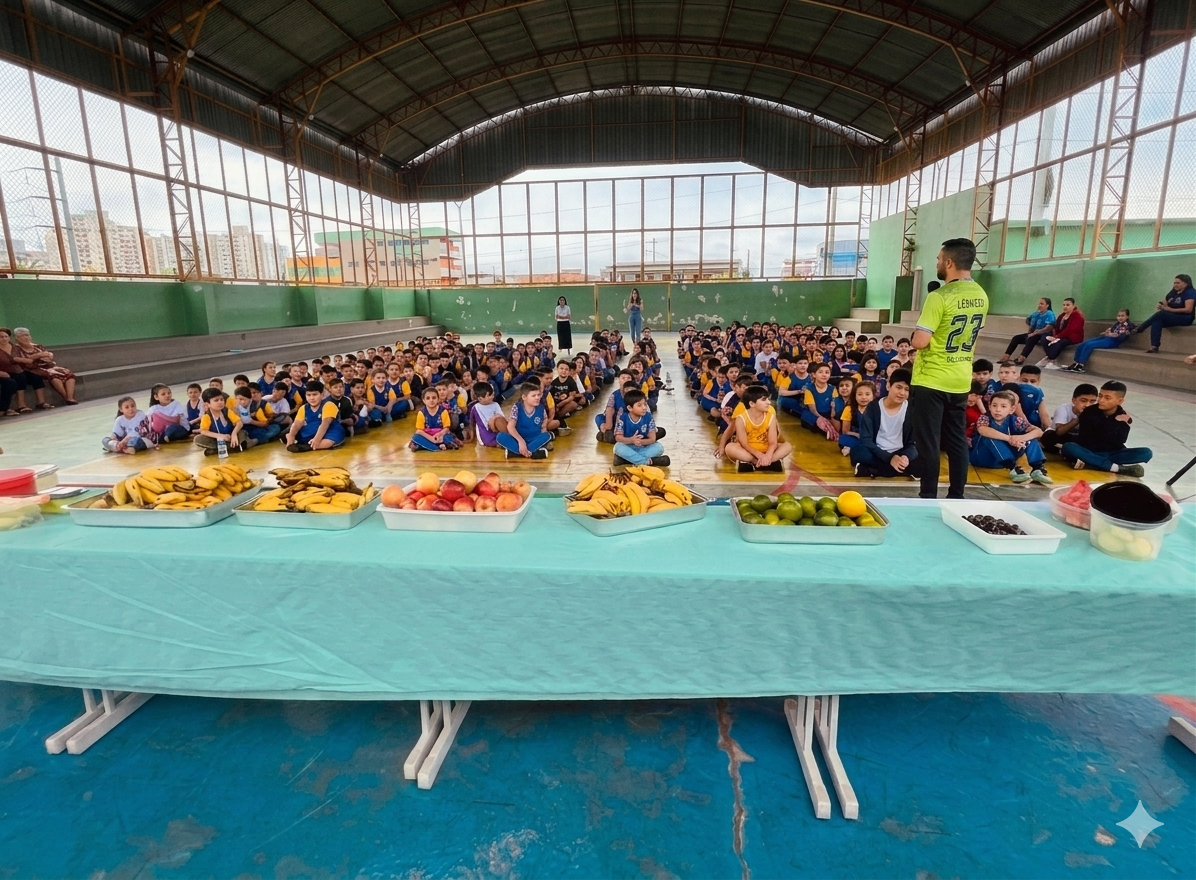 Projeto ‘Desafio Saudável’ mobiliza mais de 1,4 mil estudantes em escola da zona Leste de Manaus