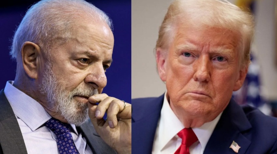 Lula conversa com Trump e pede fim de tarifaço a produtos brasileiros