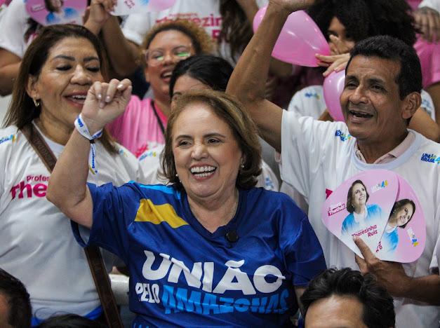 Professora Therezinha Ruiz é oficializada candidata a Deputada Federal em convenção do União Progressista