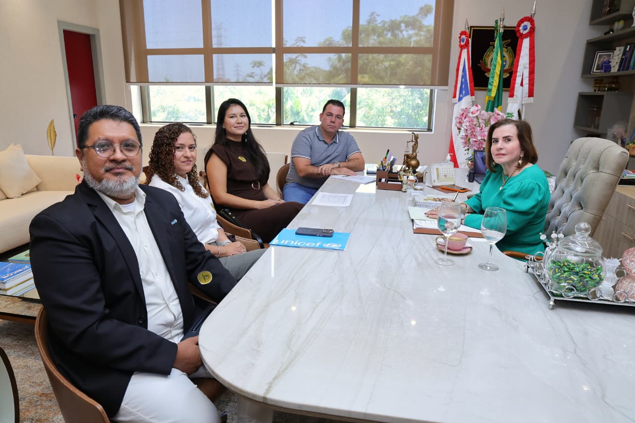 CE-AM e UNICEF avançam para formalizar cooperação em defesa da infância no Amazonas