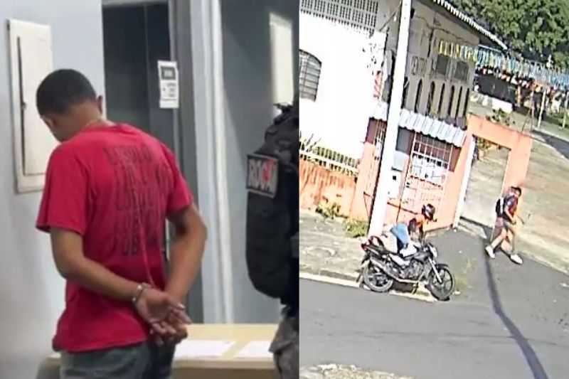 Homem é preso após atacar adolescente com martelo em Manaus