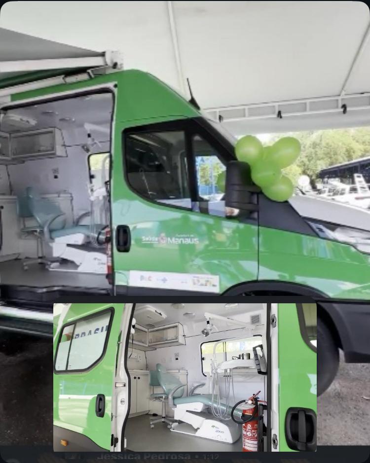 Prefeito David Almeida entrega primeira unidade odontológica móvel em Manaus