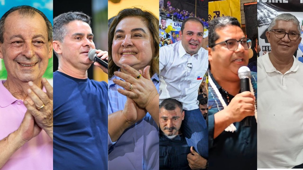 Amazonas tem seis candidatos confirmados ao Governo após fim das convenções partidárias