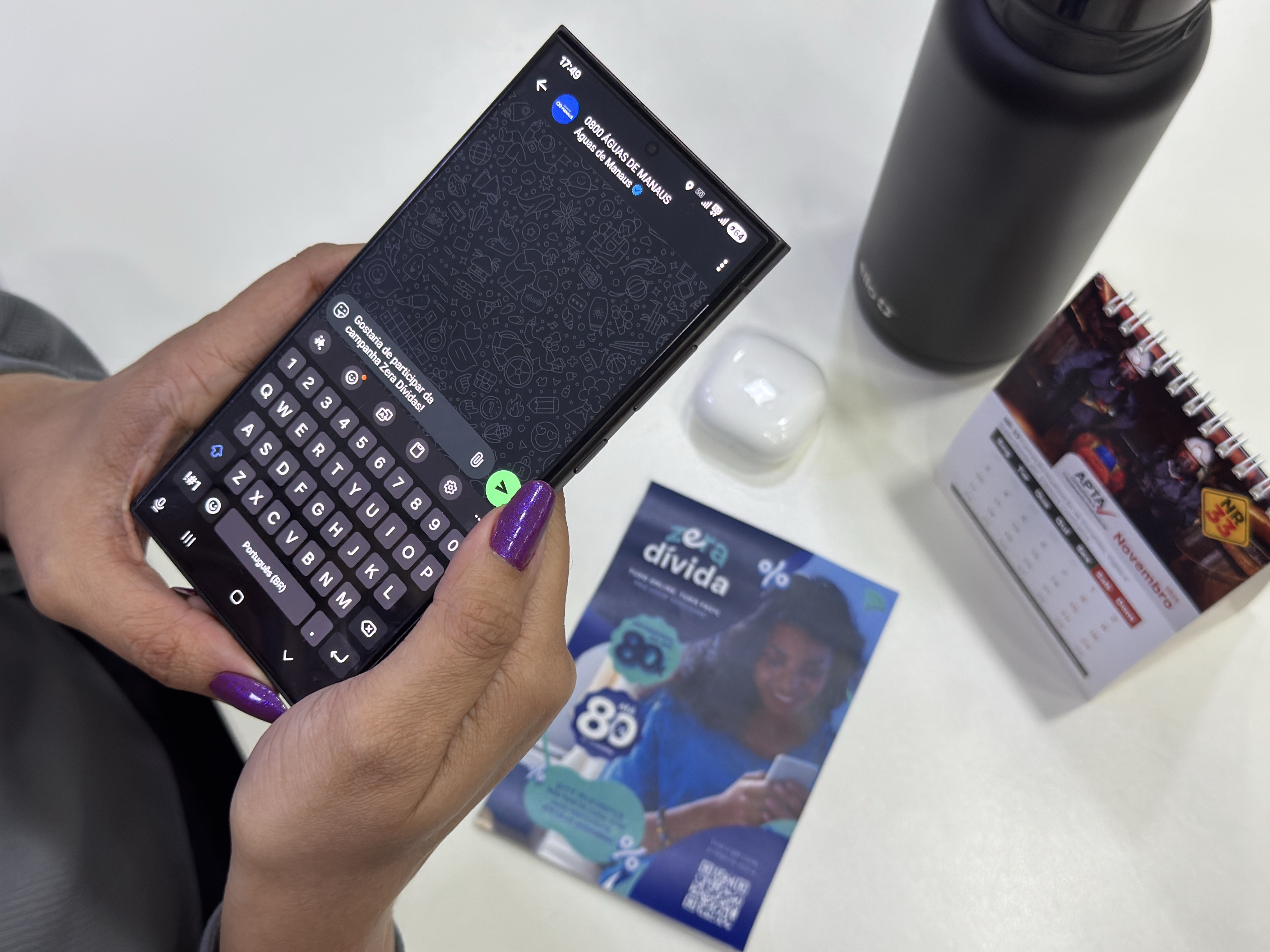 guas de Manaus lana campanha ?Zera Dvida? com foco em atendimento digital e comodidade ao cliente