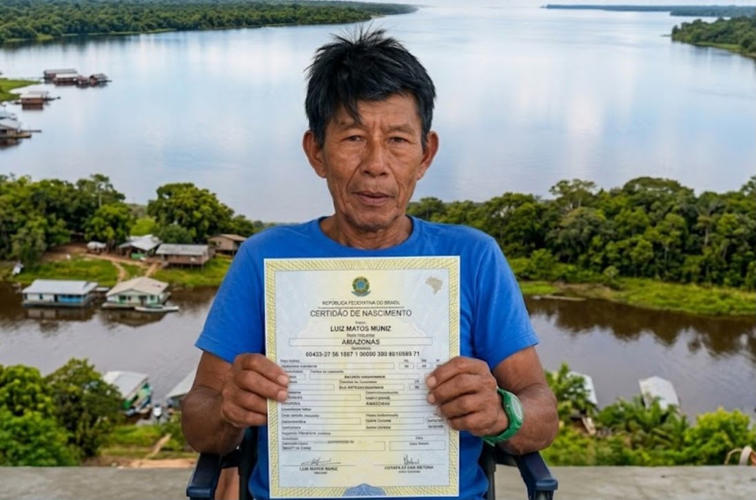 No extremo oeste do Amazonas, Ponto de Inclusão Digital possibilita registros civis a populações indígenas