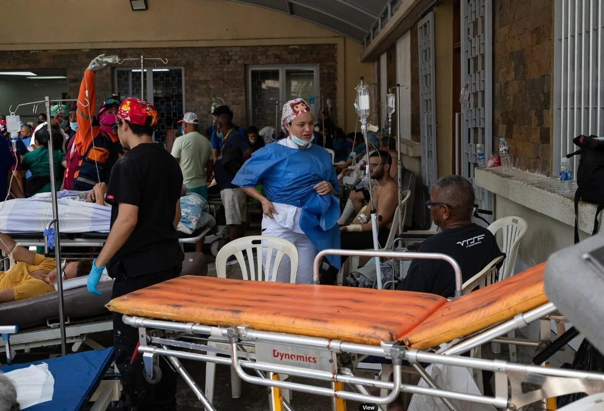 Venezuela: hospitais de Caracas colapsam com feridos em terremotos