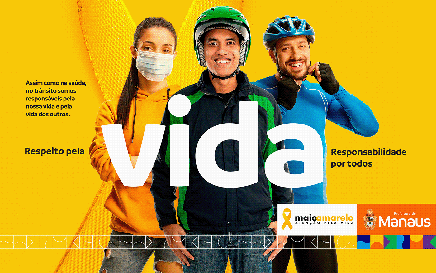 Prefeitura de Manaus abre programação do ‘Maio Amarelo’ nesta quarta-feira