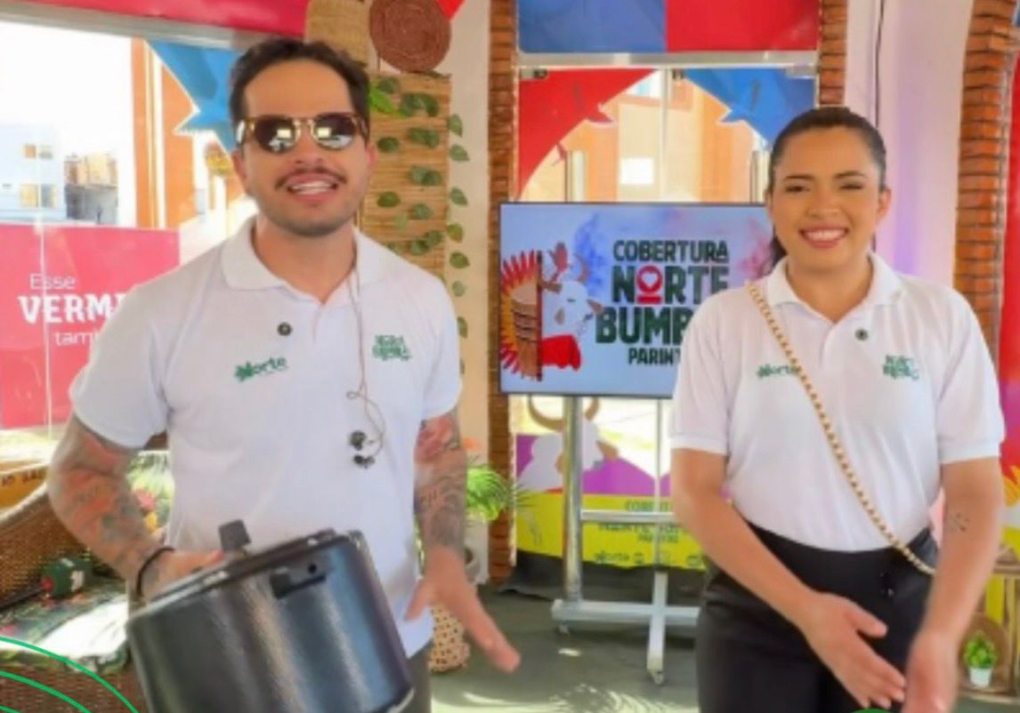 Grupo Norte transforma Coreto da Catedral em palco da maior cobertura do Festival de Parintins 2026