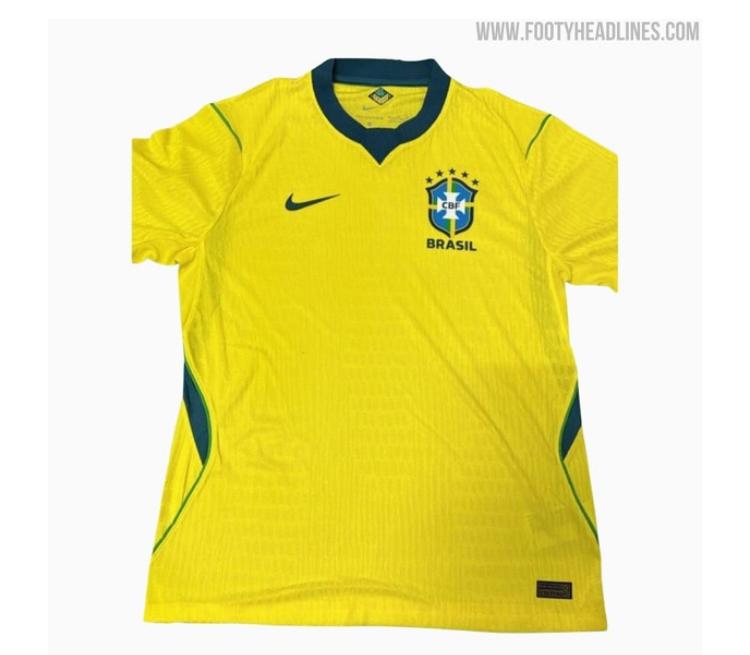 Camisa da Seleção 2026: vazamento revela visual mais tradicional