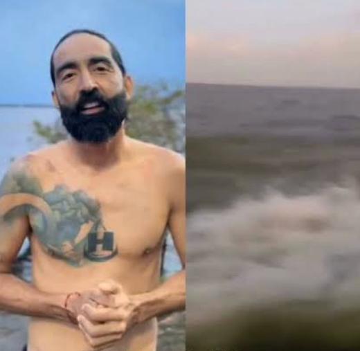 “Homem-Peixe” desaparece durante travessia a nado na Baía do Marajó