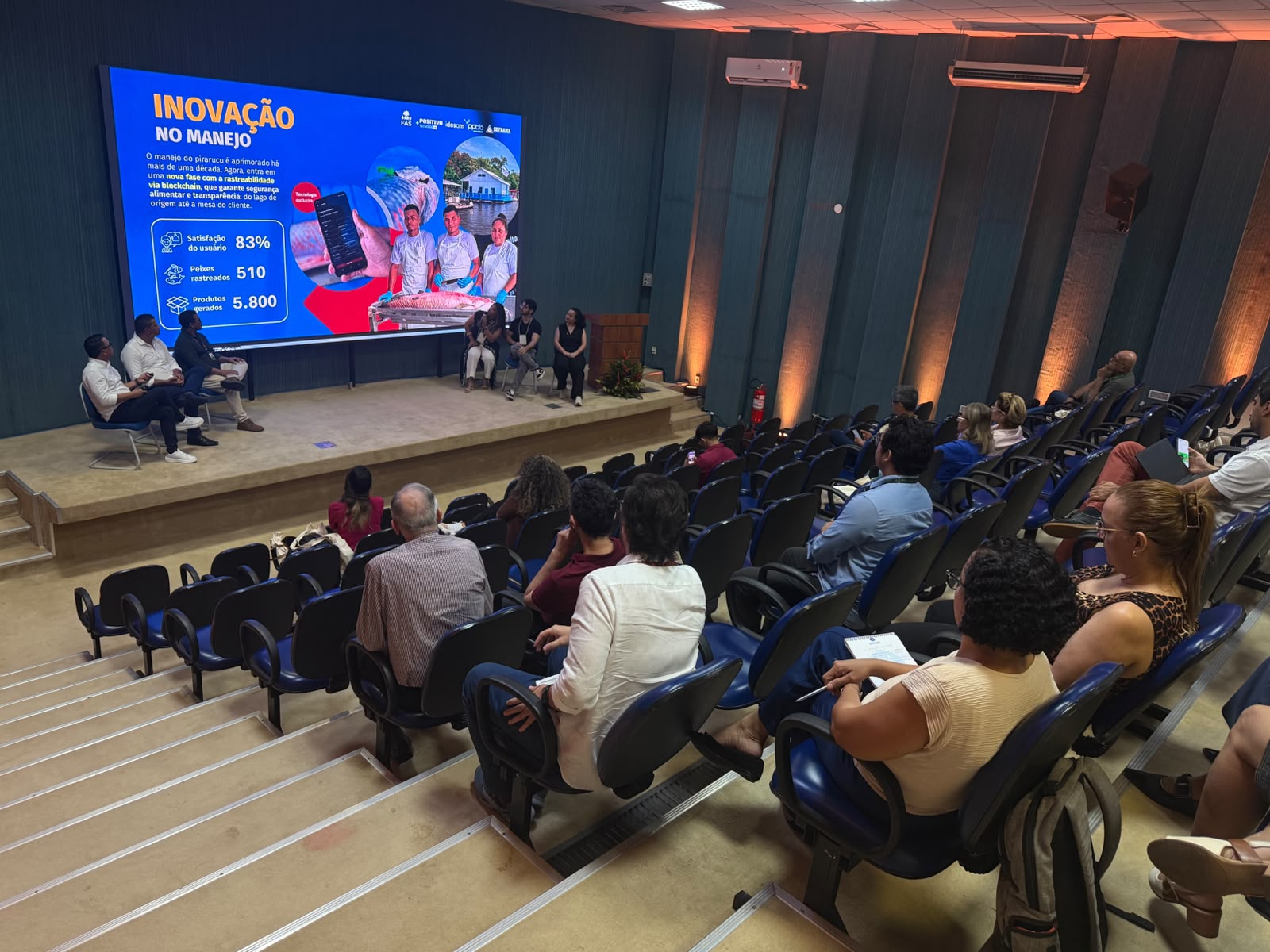 Seminário reúne saberes e experiências sobre rastreabilidade do pirarucu na Amazônia
