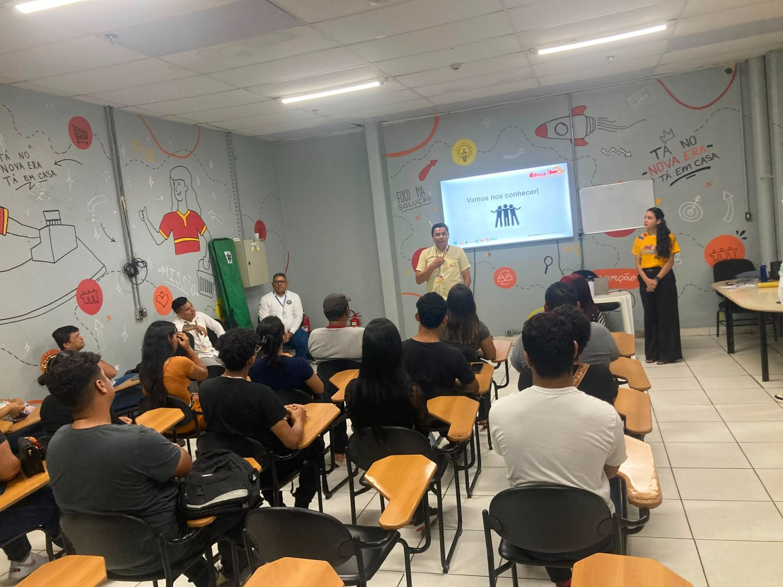 Projeto Educa Nova Era abre 60 vagas para cursos de atendimento e de fiscal de prevenção de perdas de produtos em supermercados