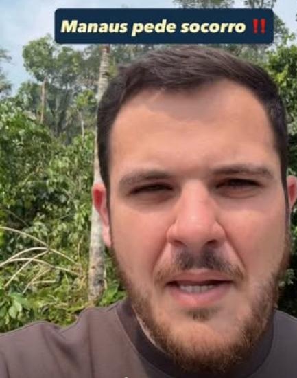 Prefeito de Manaus recorre a autoridades internacionais contra a fumaça