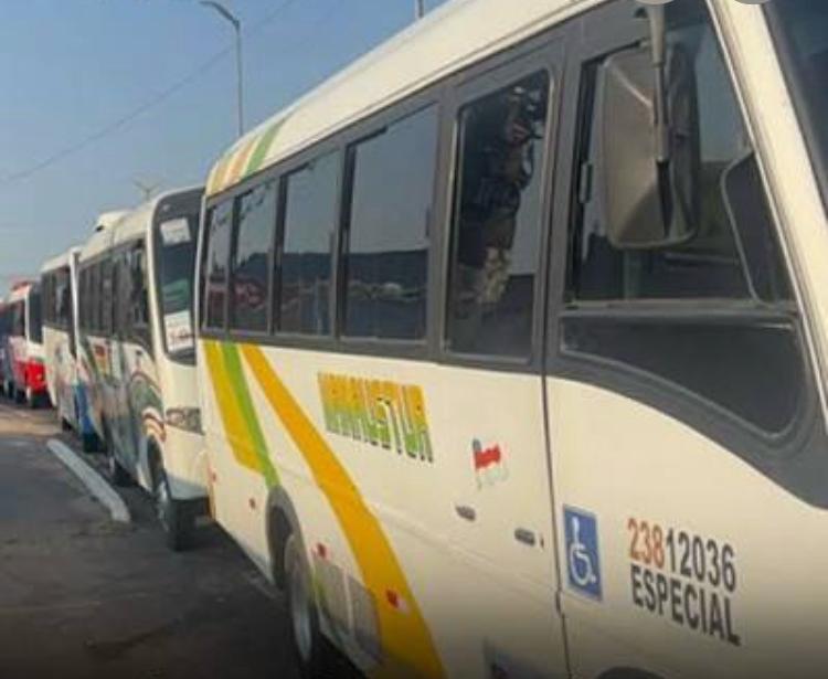 Paralisação do transporte especial termina e ônibus voltam a circular em Manaus