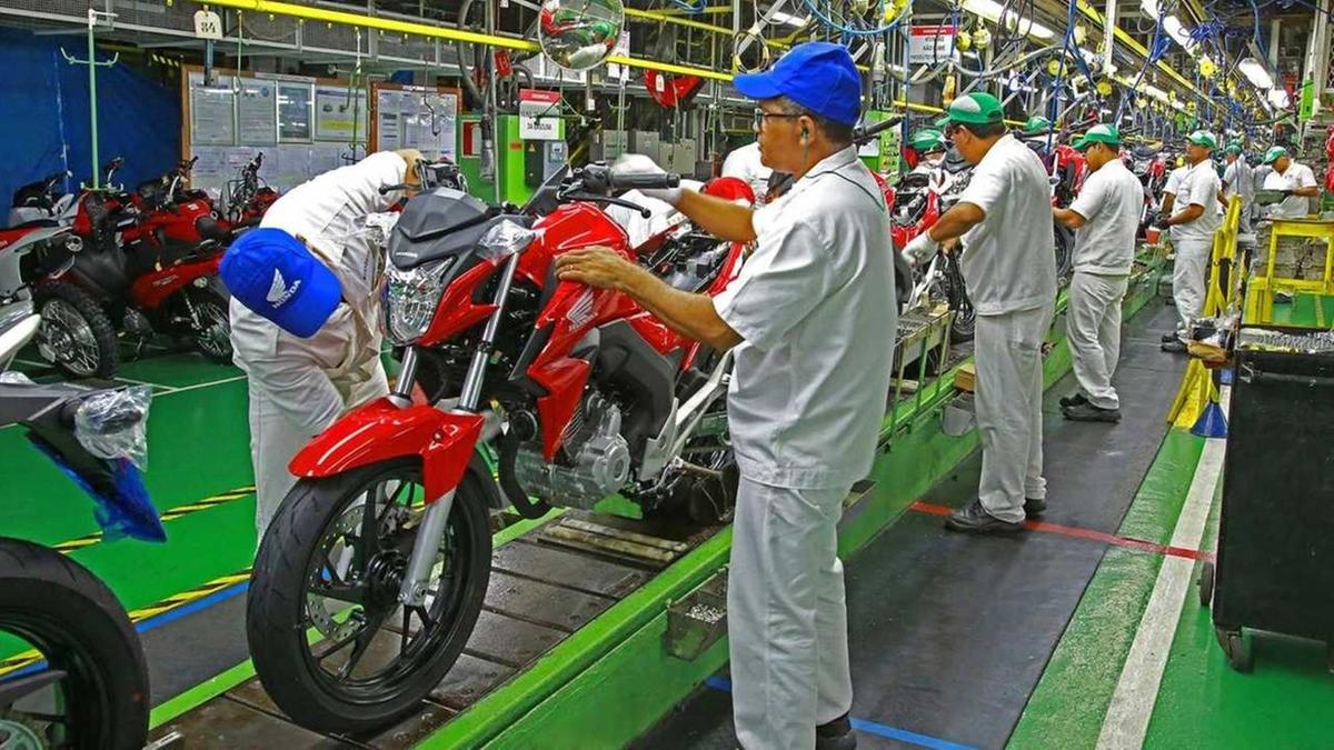 Indústria de motocicletas atinge o melhor mês de julho da história