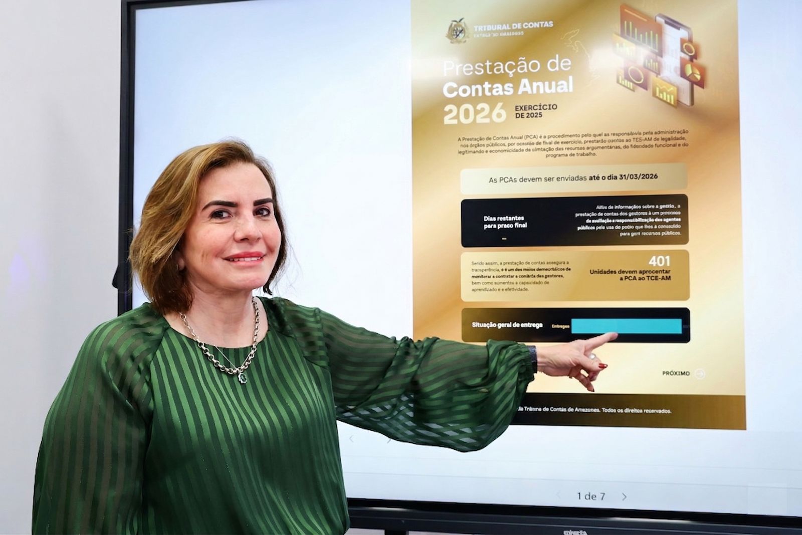 Marco histórico: pela primeira vez, TCE-AM recebe 100% das prestações de contas dentro do prazo