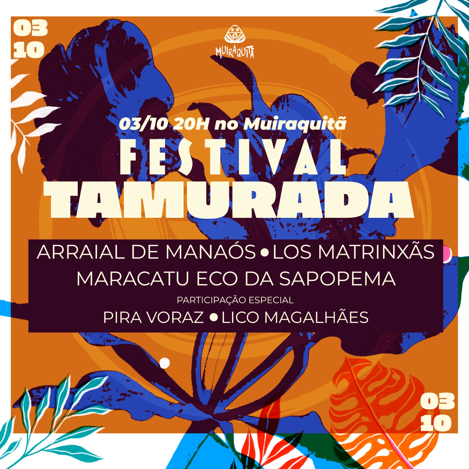 Festival Tamurada Celebra a Música do Beiradão em Manaus