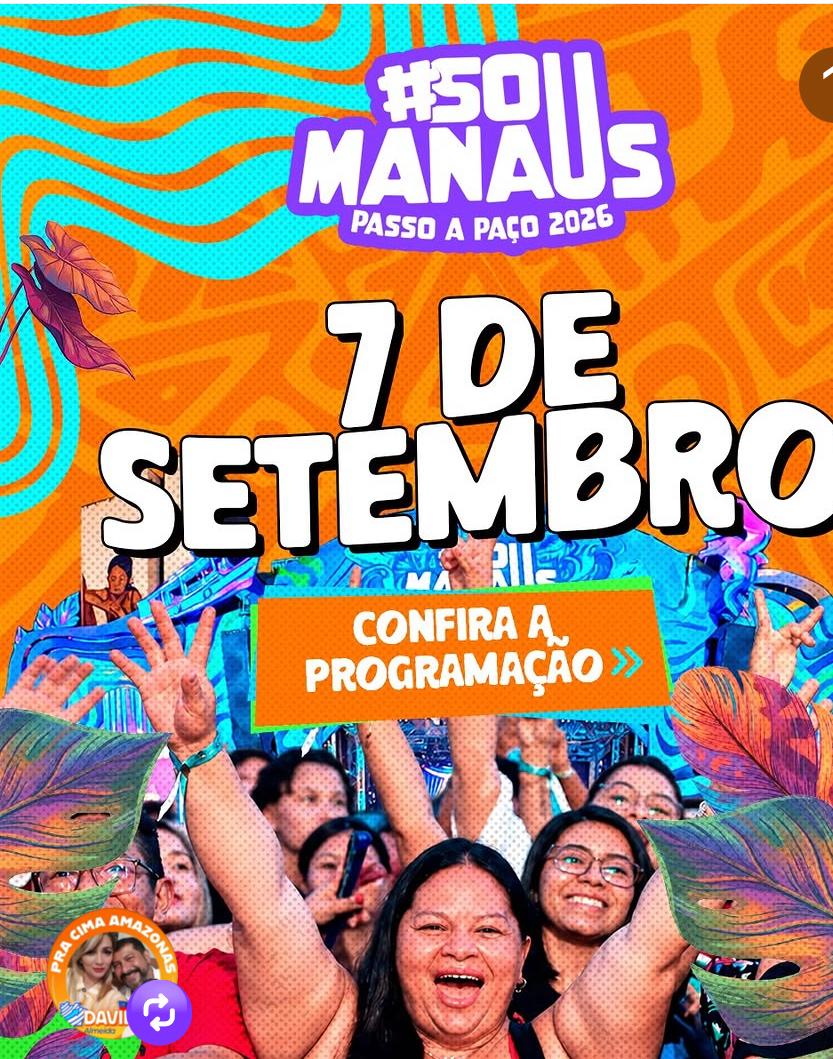 Sou Manaus Passo a Paço 2026: confira a programação do 4º dia de Festival