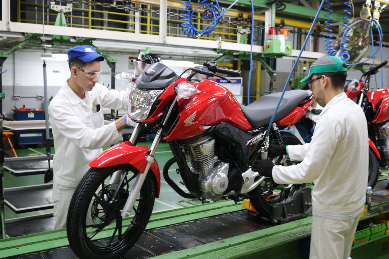 Produção de Motocicletas Alcança 561 mil Unidades e Registra Segundo Melhor Trimestre da História