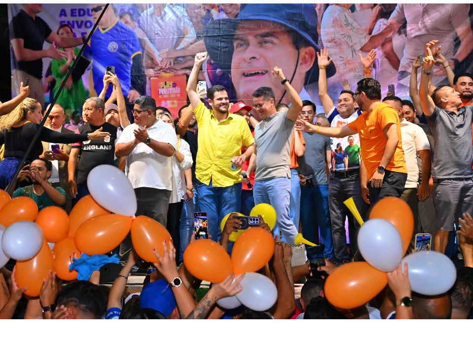 David reúne 4 mil pessoas no Jorge Teixeira e abre nova fase da pré-campanha em Manaus